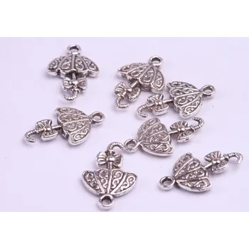 Korálek Kov 514 (20x13x3 mm)