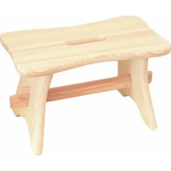 Jídelní židle KLASA-NÁBYTEK.cz Malá stolička ST M38 - borovice