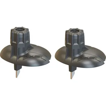 Běžkařská hole EXEL Avenger2 QCB basket 8,5 x 50 mm set BLACK, náhradní košíčky