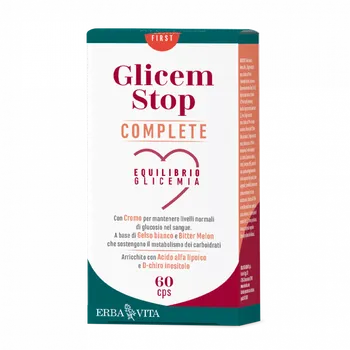 Lék na srdce, cévy a krev Erba Vita GLICEM STOP COMPLETE- hladina cukru, 60ks