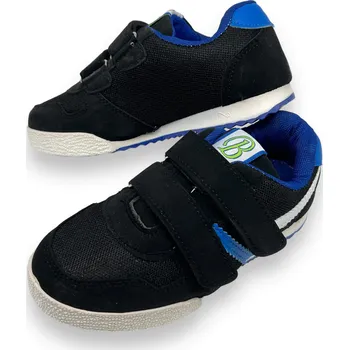 Chlapecké tenisky Sport Chlapecké modré tenisky na suchý zip 05 Barva: Modrá, Velikost: 34