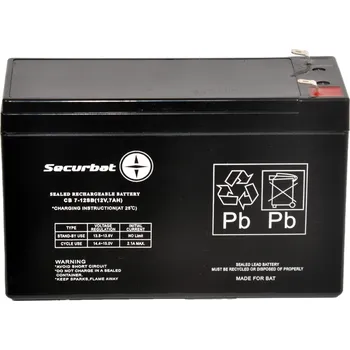 Trakční baterie POWERBAT Baterie SECURBAT 12V 7Ah