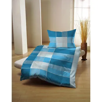 Povlečení Gerald Wittmann Ložní povlečení Mariana 140x200/90x70 cm Vzor 32131/3 Vafle 100% Bavlna