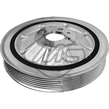 Kliková hřídel remenice, klikovy hridel, , 00614359, 0614359, 093192547, 1261055P00, 1261055P00000, 55210310, 55265660, 614359, 93192547, Metalcaucho, 06211