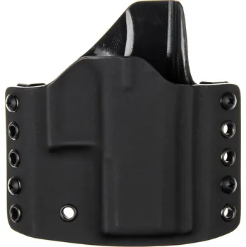 Příslušenství pro sportovní střelbu RH Holsters OWB - CZ P-10 M - vnější kydexové pouzdro - poloviční sweatguard - černá/černá Pouzdro je pro: Levák