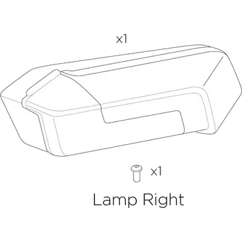 Lamp Right Thule 55005