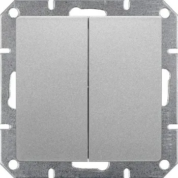 Elektrická zásuvka Timex Vypínač OPUS premium č.5B silver