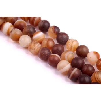 Korálek Minerál achát č.48 (8mm)