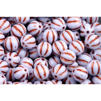 Korálek Korálky meloun č.1643 (8x8mm)