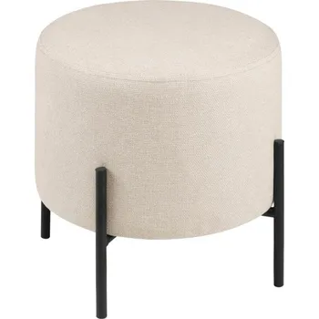 Taburet Béžový taburet Somcasa Herman 40 cm