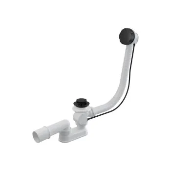 Sifon Alca plast VÝPUSŤ ALCA 100 cm ČERNÁ