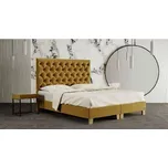 Materasso Manželská postel čalouněná CHESTERFIELD - bočnice ROZMĚR: 180 x 200 cm