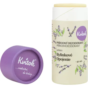 Kvitok Tuhý deodorant - Bylinkové opojení – unisex 42 ml