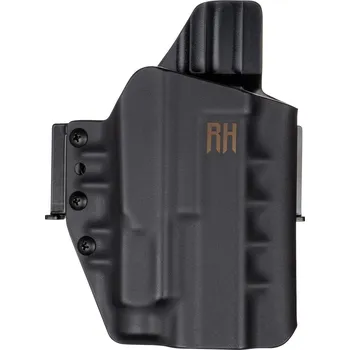 Příslušenství pro sportovní střelbu RH Holsters FROGY - Glock 17/22/31 + Fenix GL19R - vnější kydexové pouzdro - poloviční sweatguard - černá Pouzdro je pro: Pravák