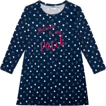 Dívčí šaty Dívčí šaty - WINKIKI WKG 02831, tmavě modrá Barva: Modrá, Velikost: 104