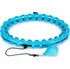 Obruč Modern Home Hula Hoop masážní s přídavným závažím 47 cm modrá