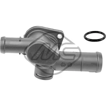 Chladič motoru Příruba chladiva, , 06A121132AG, Metalcaucho, 03914