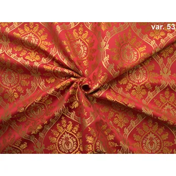 HEDVA ČESKÝ BROKÁT Luxusní brokát 160 51056 GRANÁTOVÉ JABLKO vínová | 53