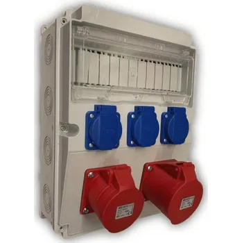 Rozvaděč 65004.31010P zásuvková kombinace osazená ELEKTRIUM