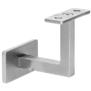 Zábradlí Držák madla na stěnu pevný, závit M8, broušená AISI 304