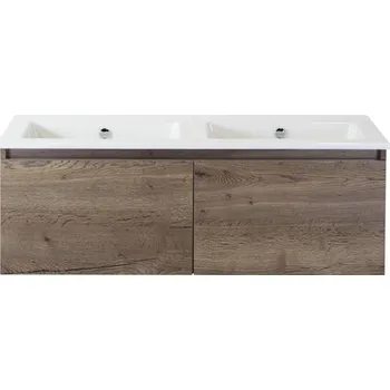 Koupelnový nábytek Koupelnová sestava Sanox Frozen 121 cm tabacco 75735039