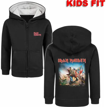 Chlapecká mikina mikina s kapucí dětské Iron Maiden - Trooper - METAL-KIDS - 544.39.8.999 - 116