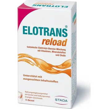 Přírodní produkt Stada Arzneimittel Elotrans Reload 15 sáčků