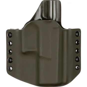 Příslušenství pro sportovní střelbu RH Holsters OWB - CZ P-10 C OR - vnější kydexové pouzdro - poloviční sweatguard - olivová/olivová Pouzdro je pro: Pravák