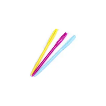 Plastové jehly tupé 70 mm - mix barev