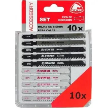 Pilový plátek List pilový L20 SET na dřevo, hliník, kov 10ks STAYER