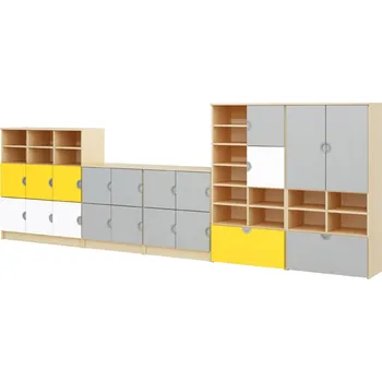 Šatní skříň Sestava 6 (kolekce CUBO)