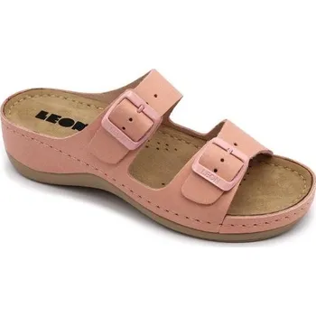 Dámská zdravotní obuv Leon Leons Santy 908 - Růžová Velikost: 39
