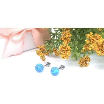 Řetízek Šperky Jan Kos Jan Kos Jewellery Stříbrné náušnice opál 32103915