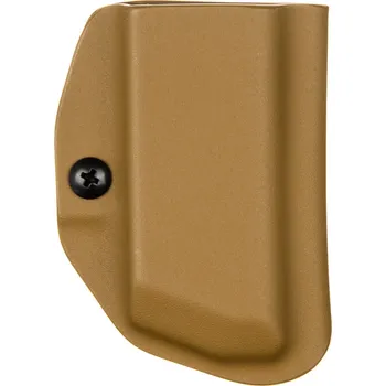 Příslušenství pro sportovní střelbu RH Holsters IWB - Glock 17/19/19X/45 - vnitřní kydexové pouzdro na 1 zásobník - bez sweatguardu - coyote hnědá Umístění pouzdra: Levý bok (pravák)