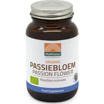 Přírodní produkt Mattisson BIO mučenka 250 mg - 120 kapslí -DMS 5/25