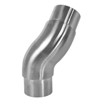 Zábradlí Spojka nastavitelná na trubku ø 42,4 mm, broušená AISI 304