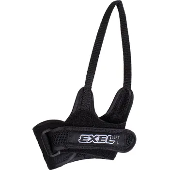 Běžkařská hole EXEL Evolution Race Strap BLACK, náhradní poutka Velikost: S