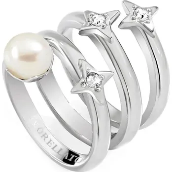 Prsten Dámský prsten Morellato SACR10014 Nerezová ocel Perlový Šedá (Velikost: 14) (17,19 mm)