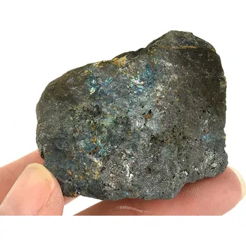 Přírodní kámen Chalkosin surový z Namibie (133g)