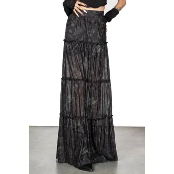 Dámská sukně sukně dámská KILLSTAR - Ghosted Woods - Black - 4XL