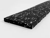 soklová lišta Černo-šedá gumová soklová podlahová lišta FLOMA FitFlo SF1050 - 200 x 7 cm a tloušťka 0,8 cm