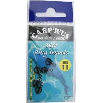 Carp´R´Us 360° Ring Swivel Velikost 11 8ks