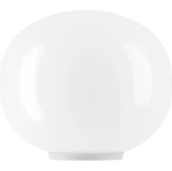 Lampička Lodes 18783 120D Volum 29, stolní lampa se stmívačem z bílého foukaného skla, 1x25W E27, prům.29cm