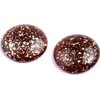 Korálek Skleněný kabošon č.1186 - 25 mm