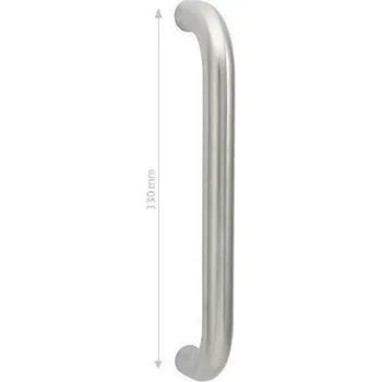 Dveřní kování COBRA Madlo na dveře nerez 33 cm INOX C - kus
