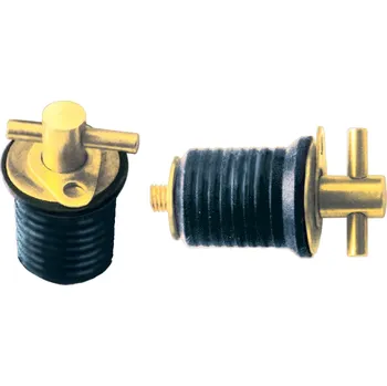 Fitinka Mosazná vypouštěcí zátka šroubovací, průměr 23 mm