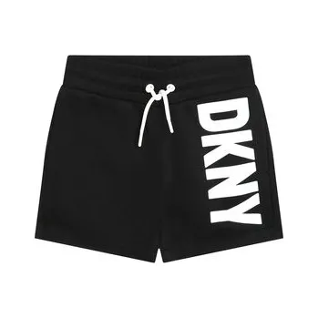 DKNY Sportovní kraťasy D34A91 S Černá Regular Fit 12Y