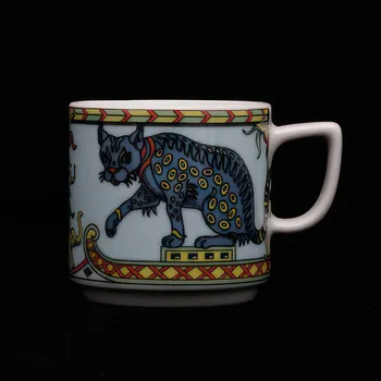 Šálek espresso, Gatto, světlemodrý, 90 ml, Bopla!