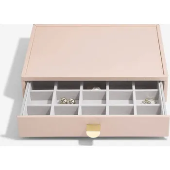 Šperkovnice STACKERS Blush pink Classic uzavíratelná zásuvka 75795
