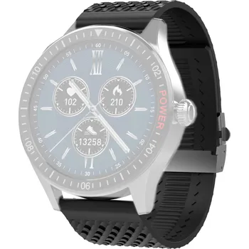 Řemínek na hodinky Náhradní řemínek pro Carneo Prime GTR MAN černý